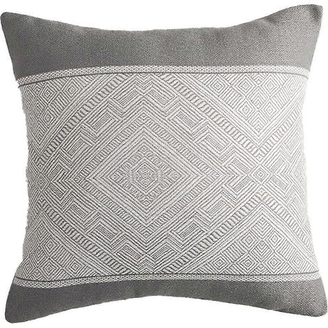 Housse de coussin pour salon, canapé, coussin géométrique, coussin à carreaux (1/4)