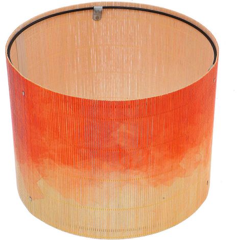 Abat-jour en bambou décoratif de style chinois, abat-jour vintage, accessoire pour lampe (1/4)