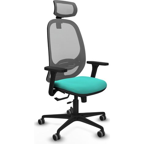 Silla de oficina piqueras y crespo Cilanco terciopelo reposacabezas ajustable (1/2)