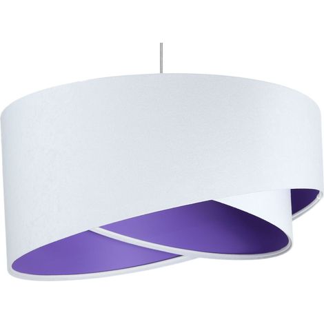 Suspension asymetric 060-068 - Blanc, violet