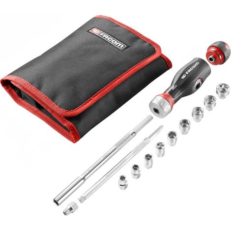 FACOM 3 in 1 Cacciavite a Protwist - Doppio cricchetto - ATCL.3.12PB (1/4)