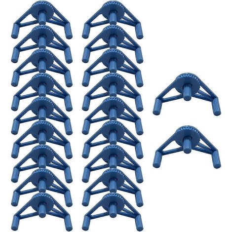 20x Pflanzenstängel-Trainingsclips, Zubehör für Growzelte, stressarmes Pflanzentraining, Kontrolle von Pflanzenzweigen, Biegehilfe für Gartenpflanzen-Blue (1/5)