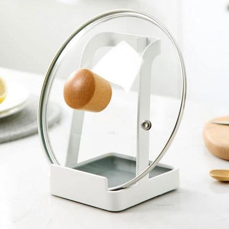 Support de couvercle de casserole, organisateur de couvercle de casserole, support de repose-cuillère, mini-couvercle de casserole (1/5)