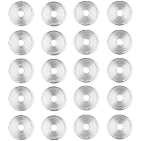 20 Pièces Bagues de Réduction en Alliage d'Aluminium pour Robots, Diamètre Extérieur 14mm, Réducteurs d'Alésage 4904-0004-0014 (1/5)