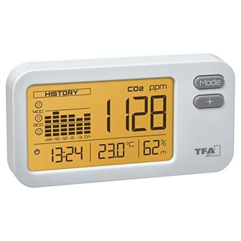TFA-Dostmann AIRCO2NTROL COACH detector de gas Monóxido de carbono (CO) (1/4)