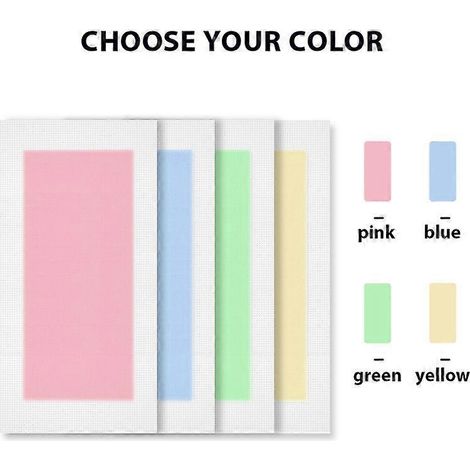 Bandes de cire pour le corps, 40 bandes de cire double face avec 2 lingettes apaisantes à l'huile, kit d'épilation douce en boîte colorée, application instantanée, sans attente. (1/3)