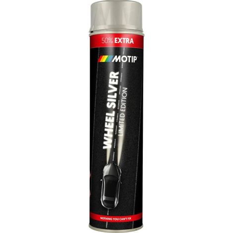 Bombe de peinture gris jantes édition limitée 600ml MOTIP