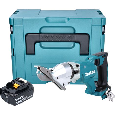 Makita DJS 800 M1J Akku Faserzementschere 18 V Brushless + 1x Akku 4,0 Ah + Makpac - ohne Ladegerät