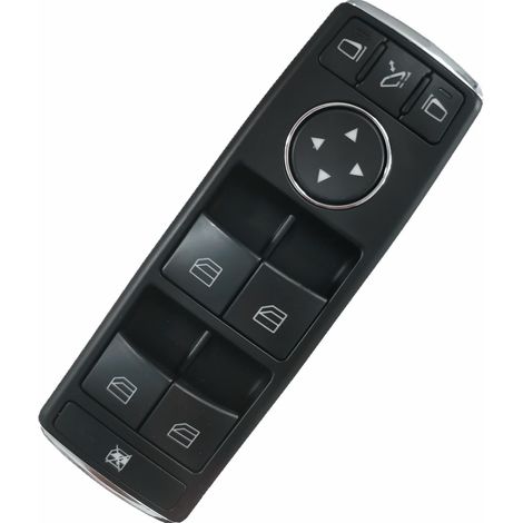 Interrupteur de Lève Vitre Bouton électrique pour Fenêtre 2049055402 A2128208310 Compatible pour W204 Classe C, W212 Classe E (1/5)