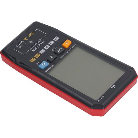 Multimètre intelligent NCV, mesure de tension CC/CA, alarme sonore, protection contre la surchauffe, affichage numérique, testeur de fréquence de condensateurs et de diodes (1/5)