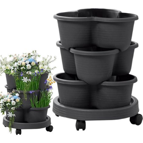 Garten Pflanzer Wandhalterung Organizer mit mehreren Ebenen