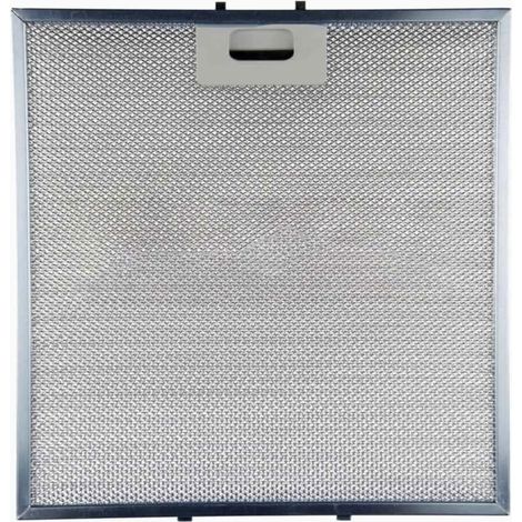 Filtro Aluminio Campana Teka DH 70 / DY 70  Medidas 32,4 x 34 cm  Recambio Original 81484011  Filtro Antigrasa Metálico