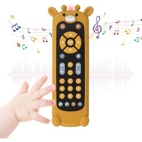Fernbedienung-Spielzeug Baby Ton und Licht, Simulationsfernbedienung, musikalisch lehrreich, Kind, Imitation (1/3)