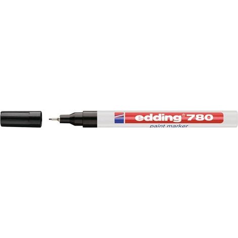 edding marcador de laca industrial 780 negro - 4-780001