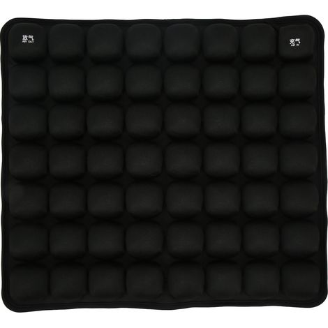 Coussin gonflable pour siège auto ergonomique réglable, assise à air pour voiture, camping-car, fauteuil roulant, quad (1/5)