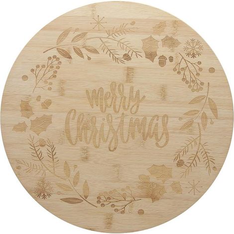 Tagliere da Cucina in Bamboo Girevole Lazy Winter 33 cm Tognana (1/4)