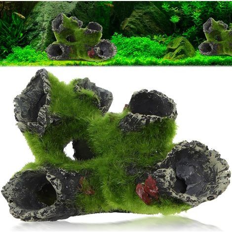 Aquarium Decoration, Resin Cave, Fish Hiding Place, Landscape Ornament, Shrimp Aquarium (1/5)
