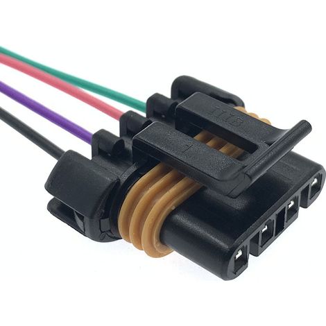 DJ7045Y-1.5 Male and Female Spring-loaded Delphi 12186568 Oxygen Sensor Plug (1/4)
