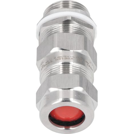 Presse-étoupe étanche IP66 G3/4 inox 304 double joint câble passe-fil boîtier électrique maritime M25 (1/5)