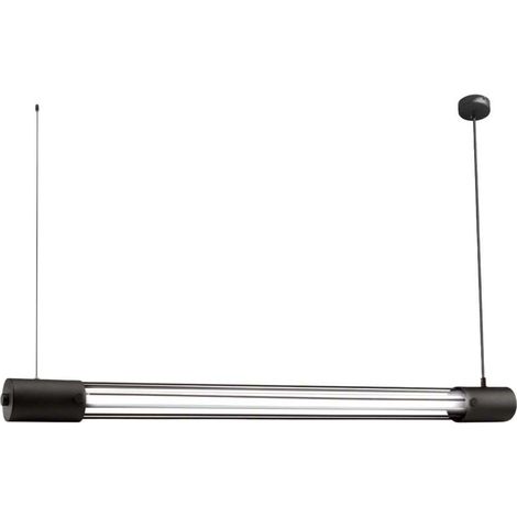 Hängelampe Retroleuchte Antik Deckenlampe Hängelampe T8-Sockel Stahl Metallstab