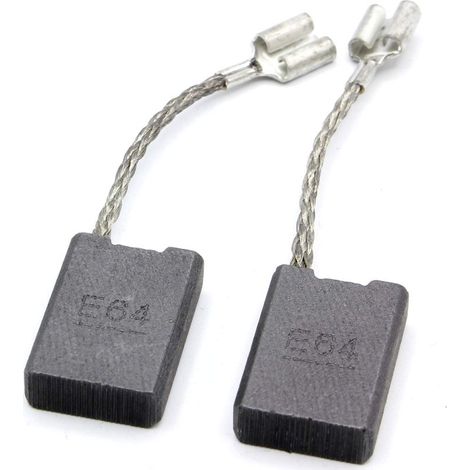 Lot de 2 Balais de charbon pour meuleuse d'angle Bosch GWS18/20 180 /230 (1/5)