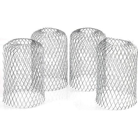 Crépine de gouttière, protection de descente de gouttière, crépine à feuilles réglable pour débris