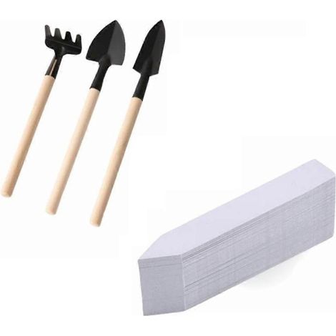 Étiquette pour plantes de jardin, spatule de jardinage, pot de fleurs, étiquette en plastique pour plantes --- (1/5)