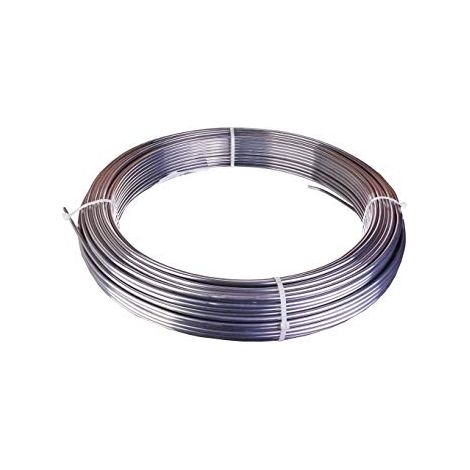 ALMGSI FIL ROND EN ALUMINIUM 8 MM PROTECTION CONTRE LA FOUDRE AU MÈTRE (5 M) PCE 20165