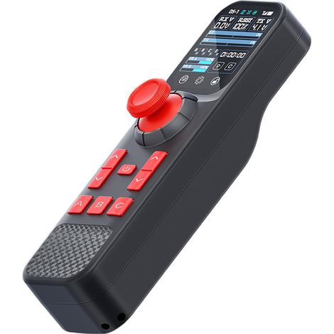 HOTRC DS-800 8-Wege-Fernsteuerung für Miniaturboote, 2,4-GHz-Joystick, Netz, Köder, Angeln, Geschwindigkeitsregelung, elektronischer Schalter