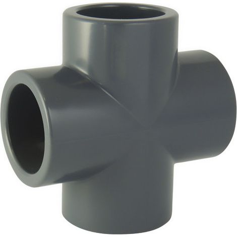 Kreuz PVC Druck Durchmesser 25 mm zum Kleben
