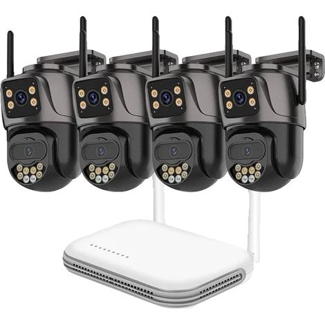 Système de sécurité CCTV, connectivité Wifi, suivi PTZ (1/2)