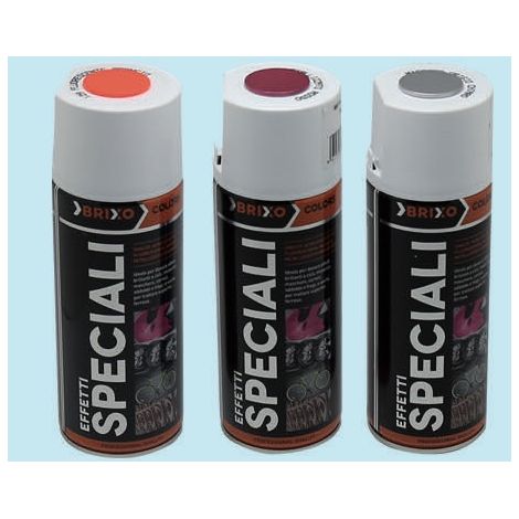 SPRAY BRIXO COLORS METALLIZZATO NERO (1/5)