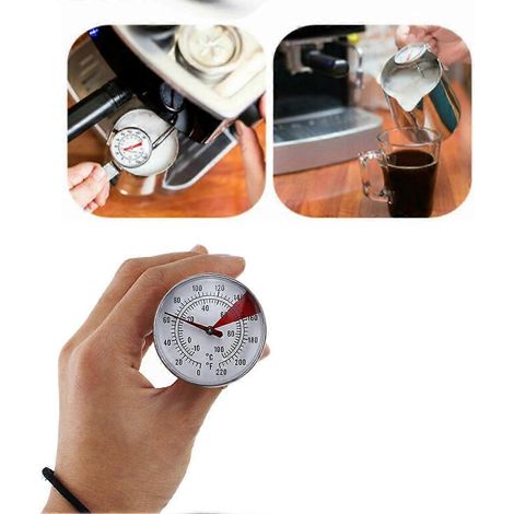Adaptateur pour mousseur à lait, thermomètre, pichet, casserole, accessoires, pinces à café (1/4)