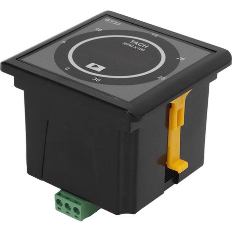 Compte-tours numérique GT33 multifonction pour moteur bateau, moto et marine (1/5)