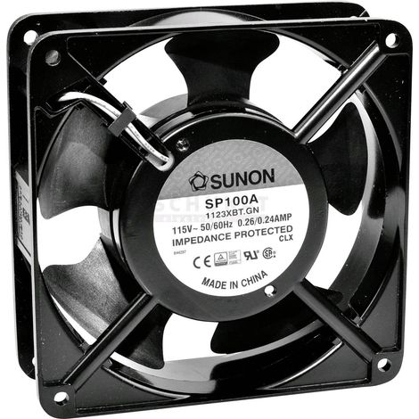 Sunon DP203A2123LBTA24 Ventilateur axial 230 V/AC 93.42 m³/h (L x l x H) 120 x 120 x 38 mm