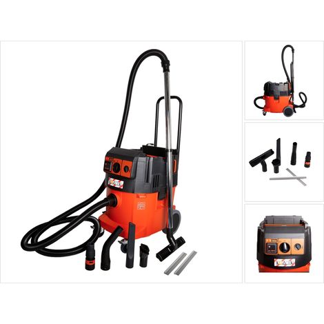 Fein N/T aspirapolvere Dustex 35 LXAC, 35 litri, classe L con accessori e manico a spinta con AUTOCLEAN (1/5)