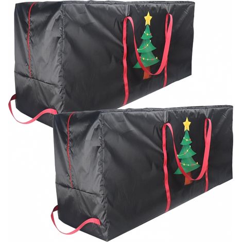 sacs de rangement pour sapin de Noël adaptés aux arbres artificiels de pieds de en imperméables 2 7 Plastique (1/5)