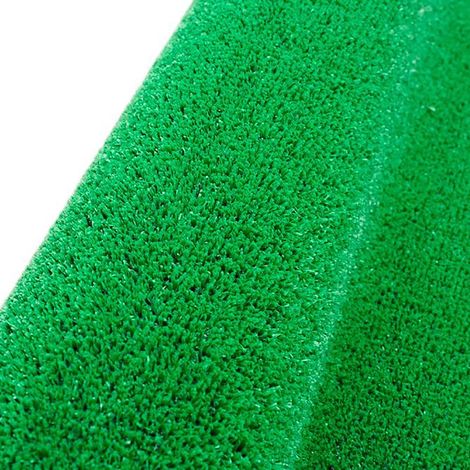 Gazon Artificiel - Hauteur De Fourrure 6 mm - Drainage Intégré - Pour Balcon Terrasse Jardin D'intérieur - 1 x 1 m - Vert (1/5)