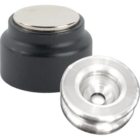 Kit de Fixation : Rondelle multi-matériaux Alu + Support aimant Noir - L'Attachante (1/5)