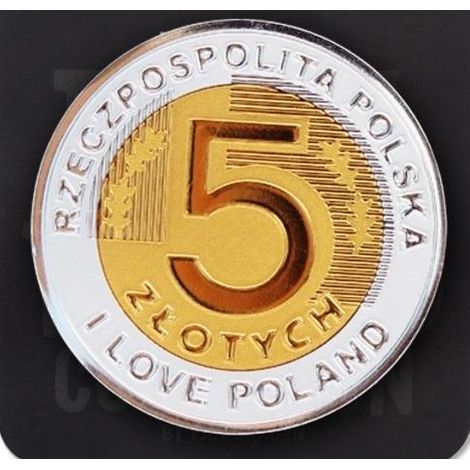 Adoro la calamita della Polonia Polska ILP-MAG-B-PL-44