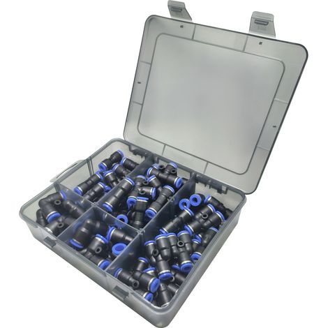 TRU COMPONENTS Pneumatik-Verbinder TC-14109140 TC-Fitting set - 6 mm Rohr-Ø: 6 mm 60 St. (1/3)