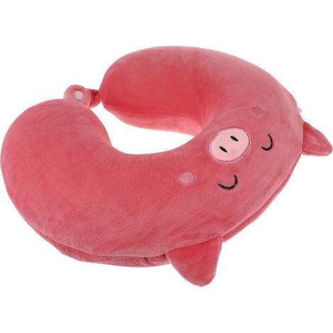 Oreiller Cervical de U Mignon pour Soutien Nuque, Léger en Mousse Douce, Coussin de Voyage Confortable pour Avion et Extérieur, (1/5)