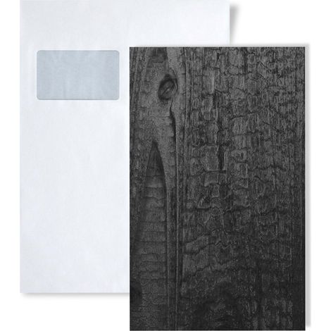 1 SAMPLE PIECE S-25153 WallFace CARBONIZED WOOD ANTIGRAV Collection Wall panel SAMPLE in DIN A5 size