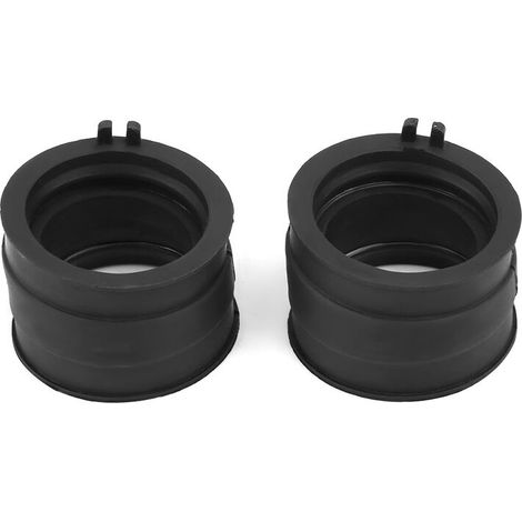 Joint de botte de collecteur d'admission de carburateur de carburateur de moto de 2 pièces pour Honda NT650 NTV600 NTV650 XRV750 (1/5)