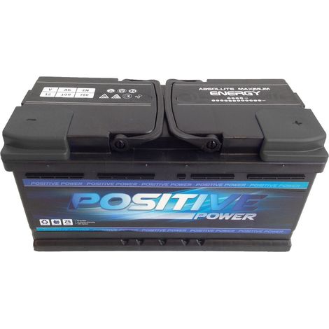 Batería de Coche 100 Ah  Positive Power Derecha