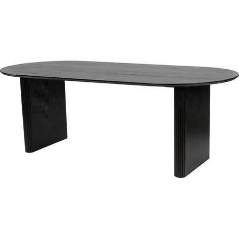 Tavolo da pranzo 8 coperti in Legno di mango Nero - BALIMELA (1/5)