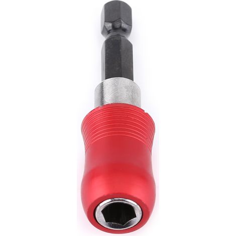 1/4"-Sechskantschaft-Magnet-Bithalter-Verlängerungsstange für elektrische Bohrmaschinenschrauber, Länge 60 mm (1/5)