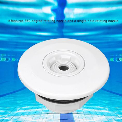 360° drehbare Massagedüse für Schwimmbad und Spa, G2-Außengewindeanschluss, Abflusszubehör und Wellnessgeräte.