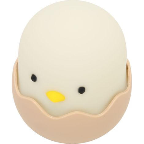 Veilleuse LED pour enfants, rechargeable par USB, luminosité réglable, petite lampe de chevet mignonne en forme de coquille d'œuf pour la chambre (1/5)