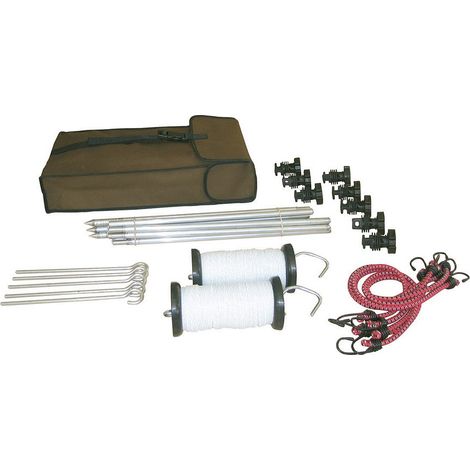 Kit per recinto elettrico portatile per trekking CORRAL TRAVEL KIT peso complessivo di 3 kg (1/3)